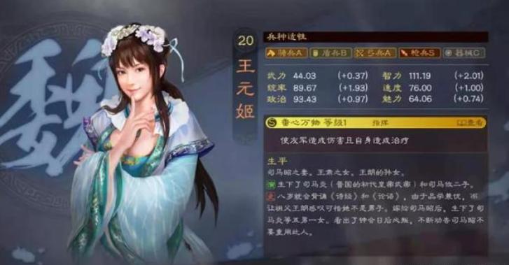 三国志战略版王元姬阵容怎么搭配？